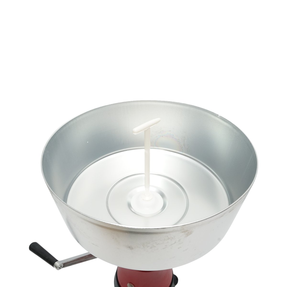 Separator smantana din lapte sau pentru degresat manuial, recipient aluminiu 5L, capacitate 80L/h